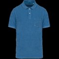 Polo ajustado eco hombre Riviera Blue L
