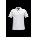 Polo de algodón manga corta para hombre Ash Heather 3Xl