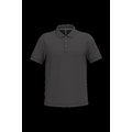 Polo de algodón manga corta para hombre Dark Grey L