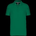 Polo de algodón manga corta para hombre Kelly Green 4XL