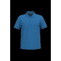 Polo de algodón manga corta para hombre Light Royal Blue M