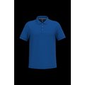 Polo de algodón manga corta para hombre Royal Blue S