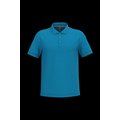 Polo de algodón manga corta para hombre Tropical Blue M