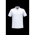 Polo de algodón manga corta para hombre White 4Xl