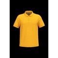 Polo de algodón manga corta para hombre Yellow M