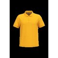 Polo de algodón manga corta para hombre Yellow Xl