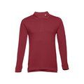 Polo Algodón Manga Larga Unisex Burdeos M
