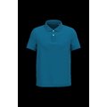 Polo algodón orgánico para hombre Blue Sapphire L