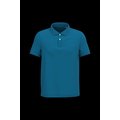 Polo algodón orgánico para hombre Blue Sapphire S