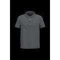 Polo algodón orgánico para hombre Iron Grey L