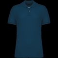 Polo algodón orgánico para hombre Peacock Blue XL