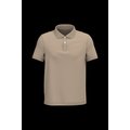 Polo algodón orgánico para hombre Wet Sand L