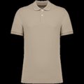 Polo algodón orgánico para hombre Wet Sand XL