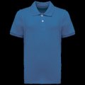 Polo algodón orgánico infantil Light Royal Blue 6/8 Ans