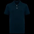 Polo algodón orgánico infantil Navy 8/10 ans
