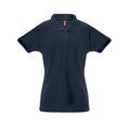 Polo Algodón-Poliéster Mujer Azul XL