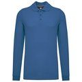Polo Antibacteriano Hombre Light Royal Blue 4XL