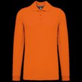 Polo Antibacteriano Hombre Orange M