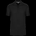 Polo Antibacteriano Hombre uso profesional Black Xl