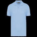 Polo Antibacteriano Hombre uso profesional Sky Blue 4XL