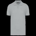 Polo Antibacteriano Hombre uso profesional Snow Grey 4Xl