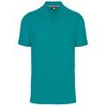 Polo Antibacteriano Hombre uso profesional Teal Blue L