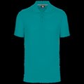 Polo Antibacteriano Hombre uso profesional Teal Blue S