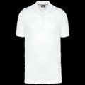 Polo Antibacteriano Hombre uso profesional White XL