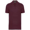 Polo Antibacteriano Hombre uso profesional Wine 3XL