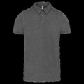 Polo atemporal manga corta hombre Grey Heather Xl