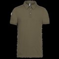 Polo atemporal manga corta hombre Light Khaki S