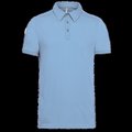 Polo atemporal manga corta hombre Sky Blue 3XL