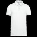 Polo atemporal manga corta hombre White M