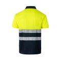 Polo con bandas reflectantes