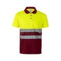 Polo con bandas reflectantes