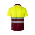 Polo con bandas reflectantes