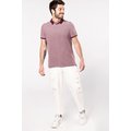 Polo bicolor hombre 100% algodón
