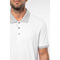 Polo bicolor hombre