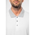 Polo bicolor hombre