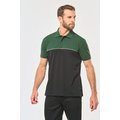 Polo bicolor manga corta unisex