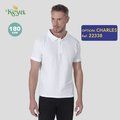 Polo Blanco 100% Algodón Adulto