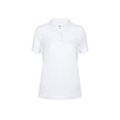 Polo Blanco de Algodón para Mujer Bla L