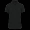 Polo con botones a presión Black XL