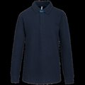 Polo de canalé manga larga hombre Navy / Jean XL
