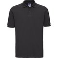 Polo clásico hombre algodón piqué Black XL
