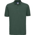 Polo clásico hombre algodón piqué Bottle Green XL