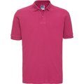 Polo clásico hombre algodón piqué Fuchsia S