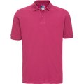 Polo clásico hombre algodón piqué Fuchsia Xl