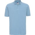 Polo clásico hombre algodón piqué Sky Blue M