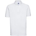 Polo clásico hombre algodón piqué White 3Xl
